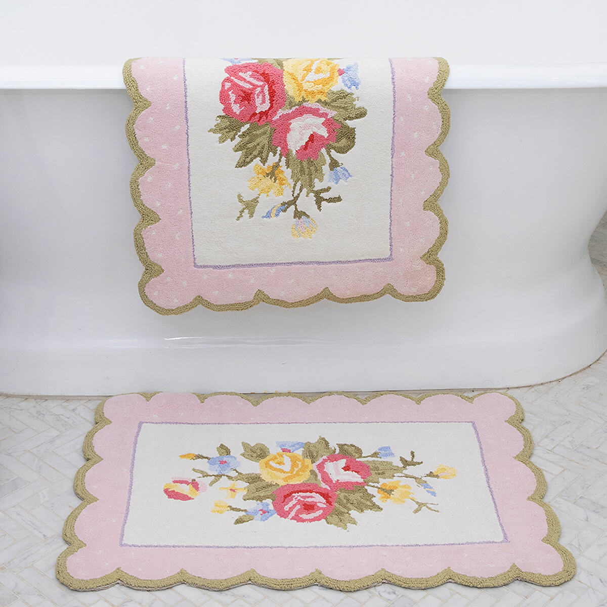 Woven Bath Rugs Angads